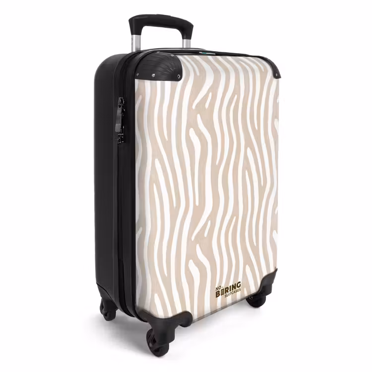 Koffer - Abstract - Zebra - Beige — 4