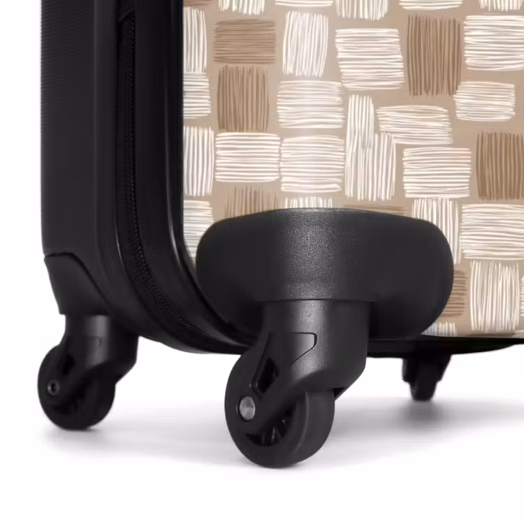 Koffer - Blok - Patroon - Bruin — 6