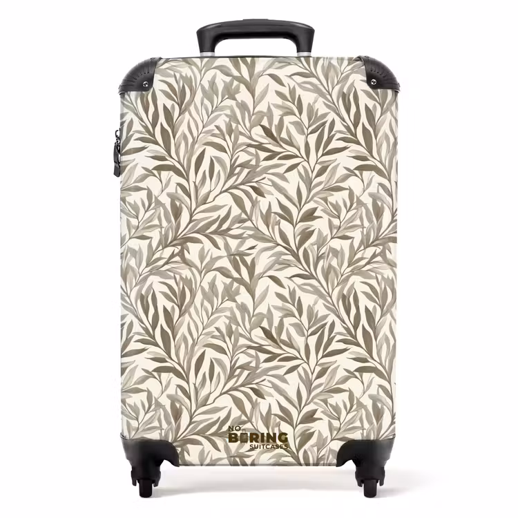 Koffer - Takken - Botanisch - Taupe — 1