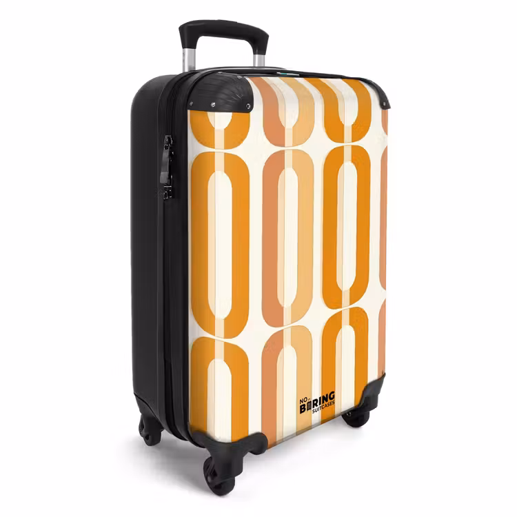 Koffer - U-vorm - Retro - Oranje — 4