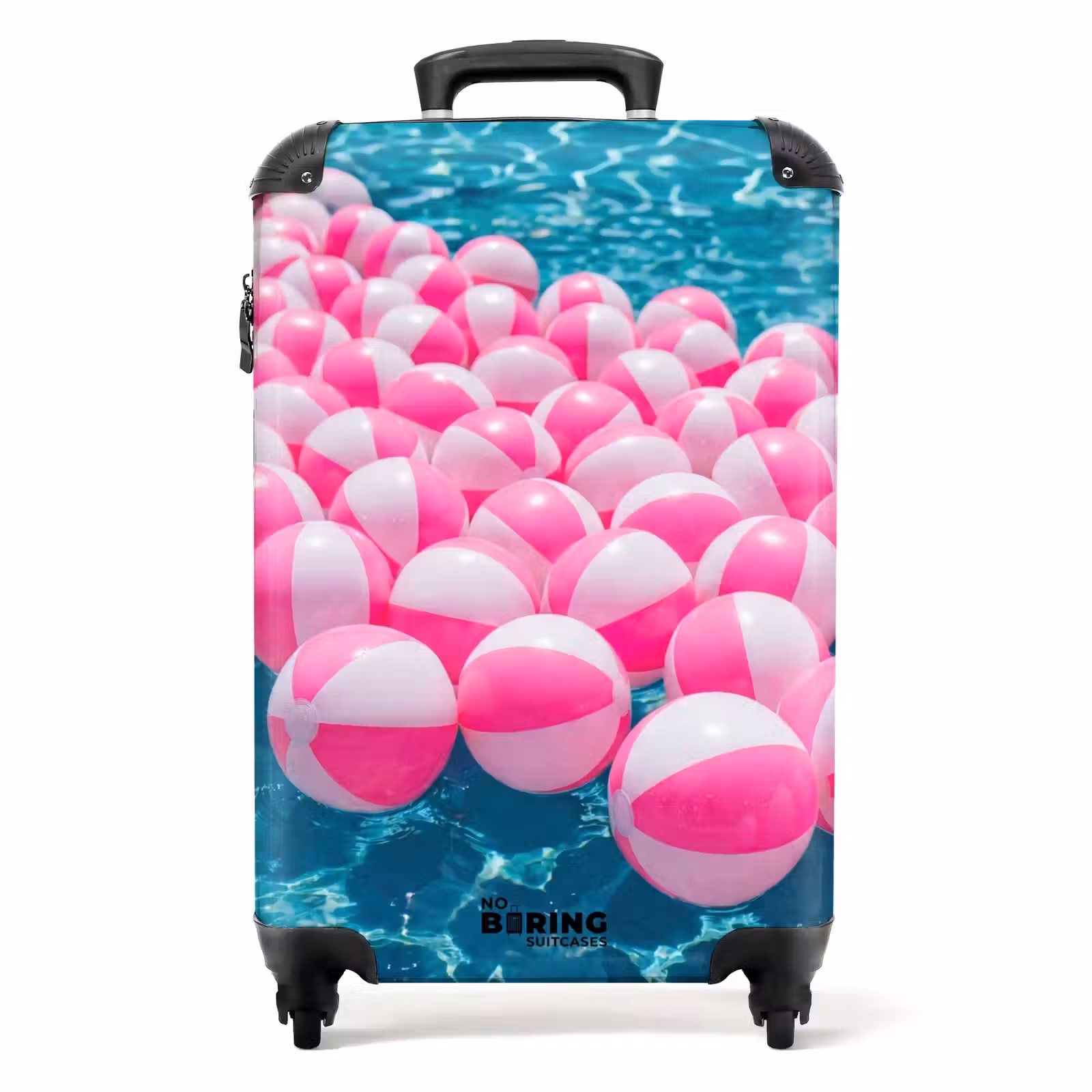 Koffer - Strandballen - Roze - Water — 1