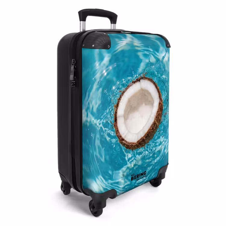 Koffer - Kokosnoot - Water - Wit — 4