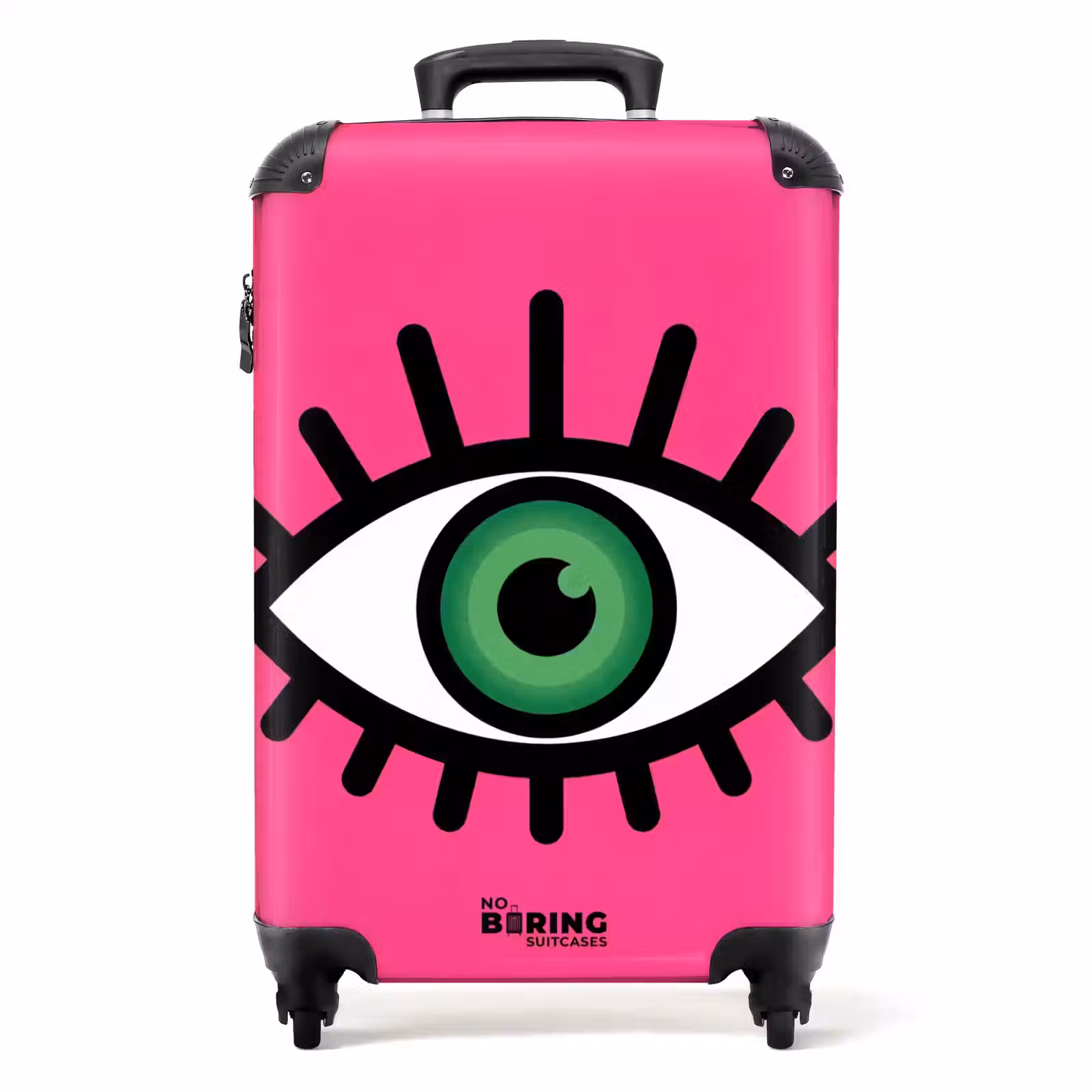 Koffer - Minimalistisch - Oog - Roze — 1