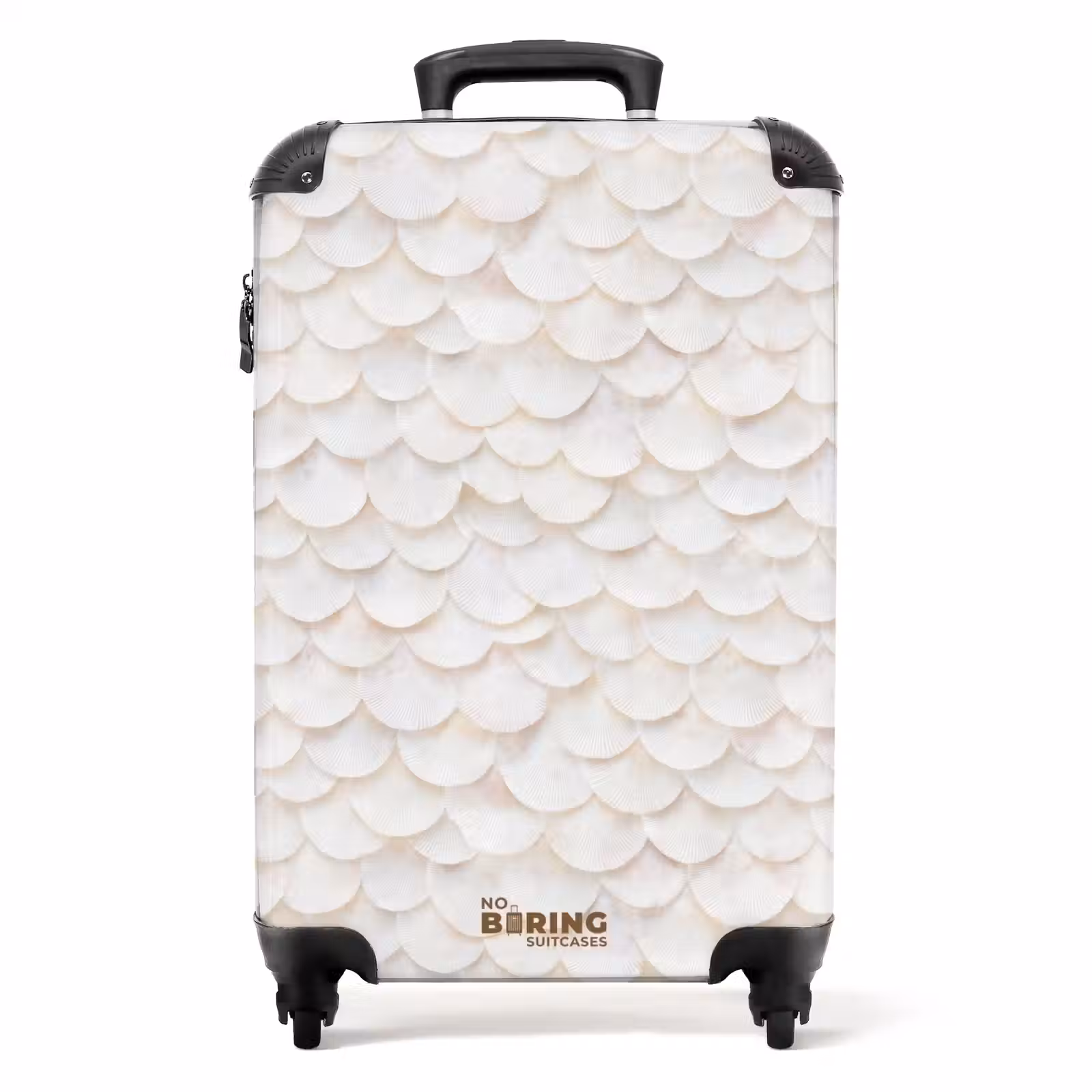 Koffer - Schubben - Wit - Elegant — 1