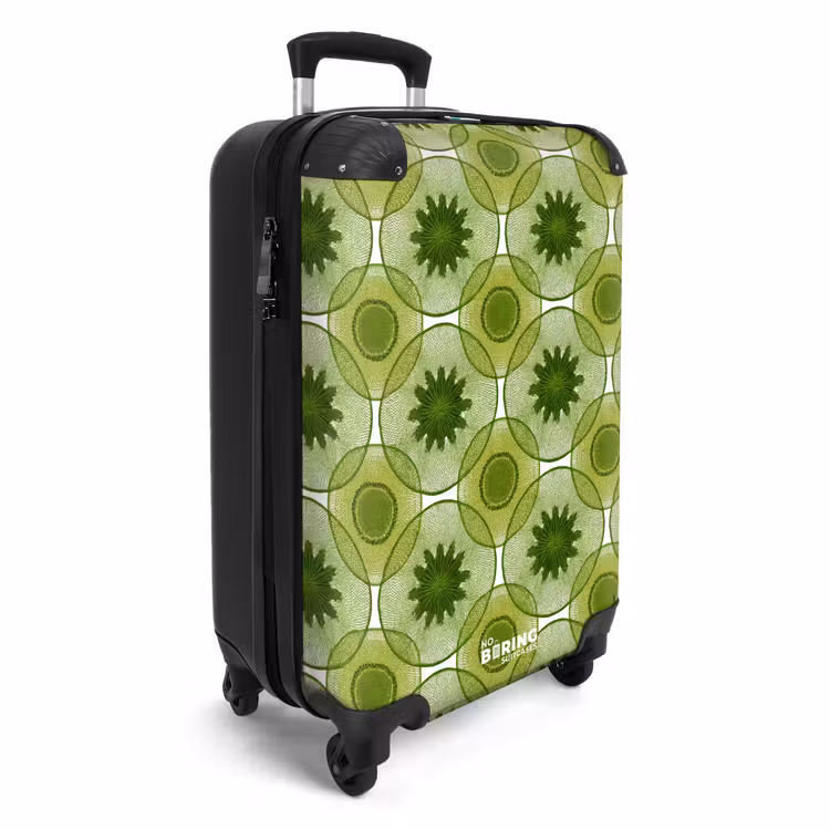 Koffer - Cirkels - Patroon - Groen — 4