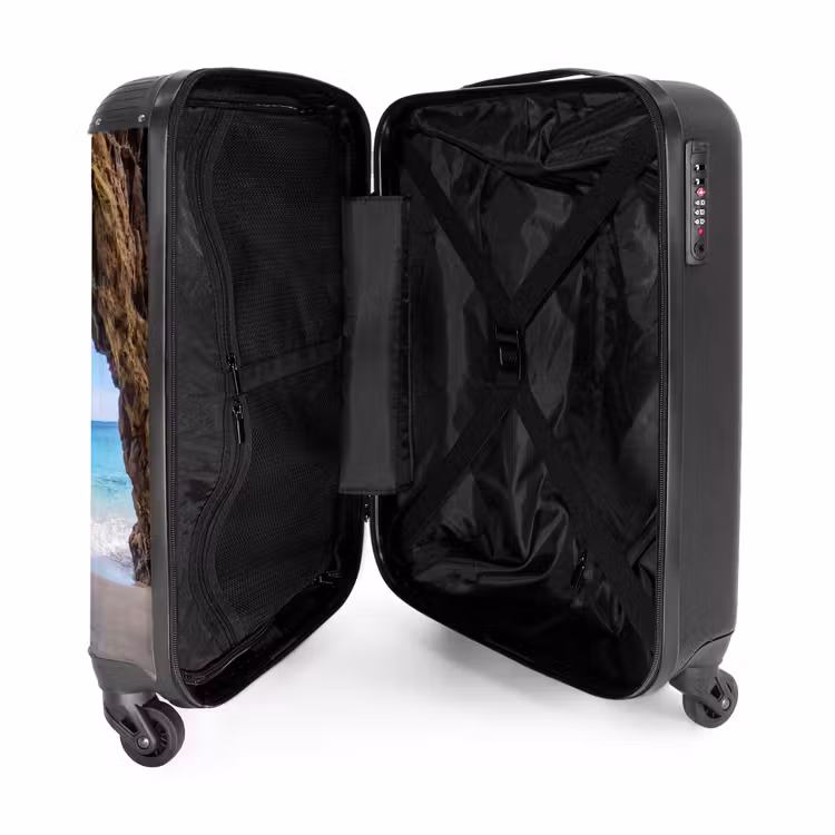 Koffer - Grot - Strand - Zee - Blauw — 3