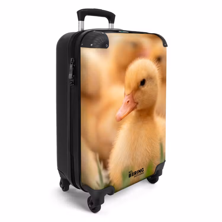 Koffer - Pijltje - Eend - Natuur - Geel — 4