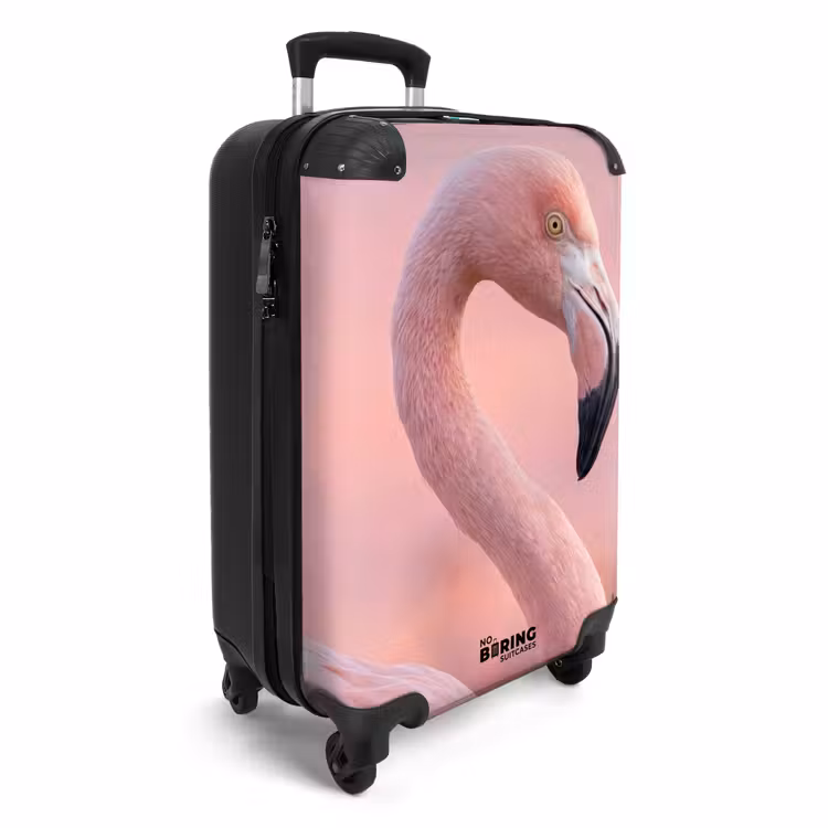 Koffer - Flamingo - Portret - Roze — 4