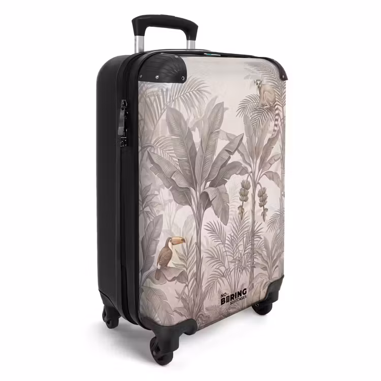 Koffer - Natuur - Jungle - Ringstaartmaki - Bruin — 4