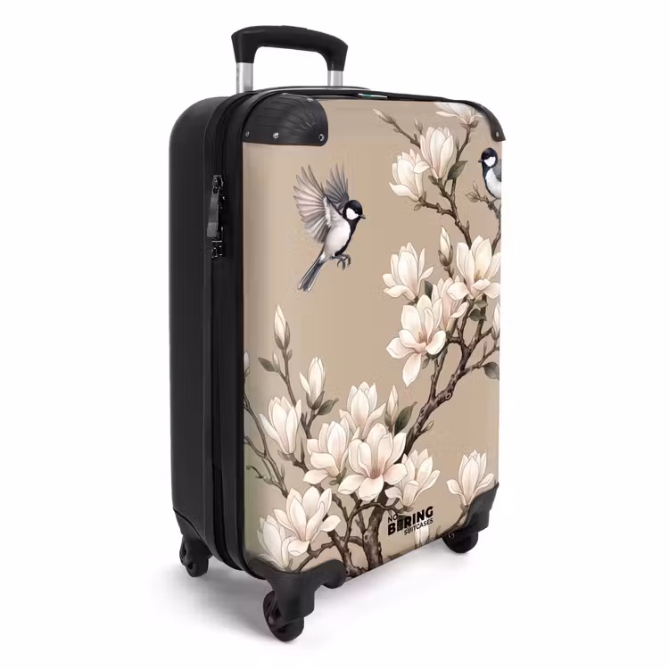 Koffer - Oosters - Vogels - Beige — 4