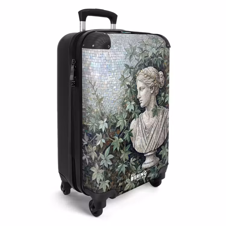 Koffer - Vrouw - Klassiek - Mozaiëk - Natuur - Groen — 4