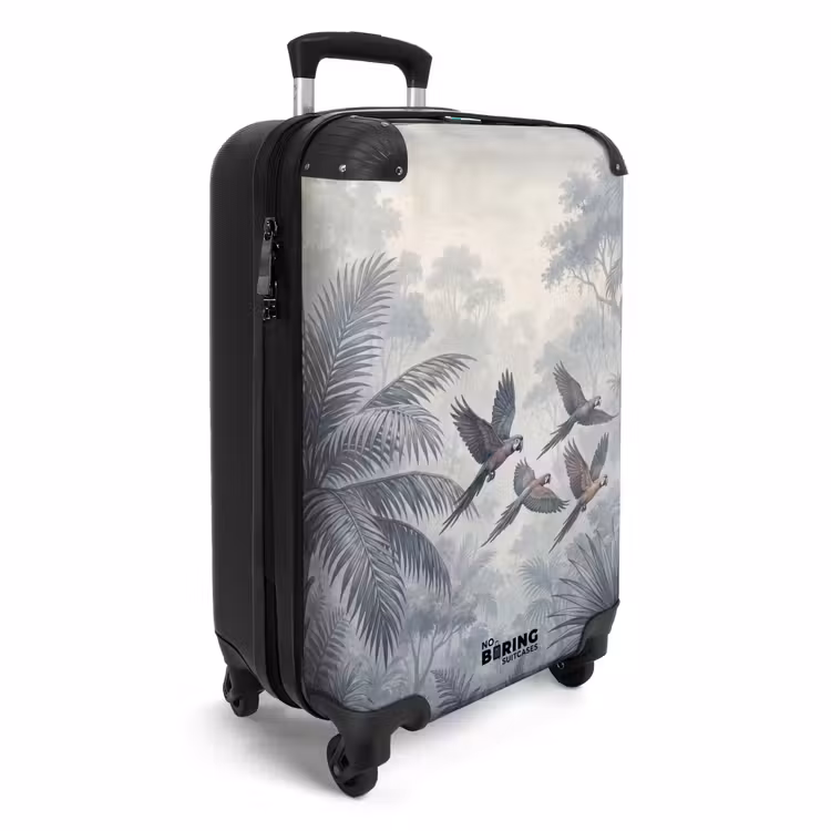 Koffer - Vogel - Vliegend - Jungle - Vintage - Dieren — 4