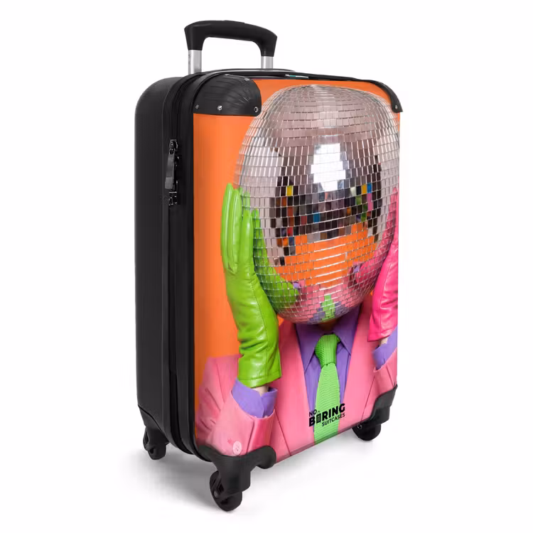 Koffer - Kunst - Disco bal - Kleurrijk - Modern - Studio — 4