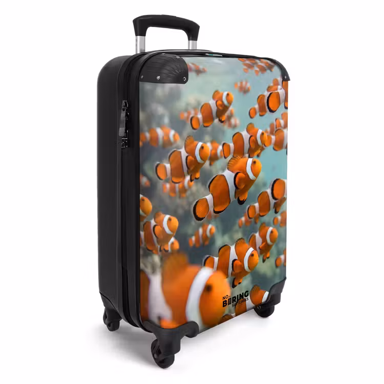 Koffer - Vis - School - Onderwater - Dieren - Oranje — 4