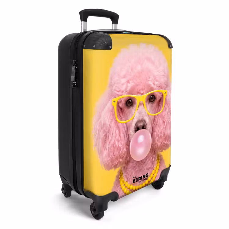 Koffer - Hond - Kauwgum - Dieren - Modern - Roze — 4