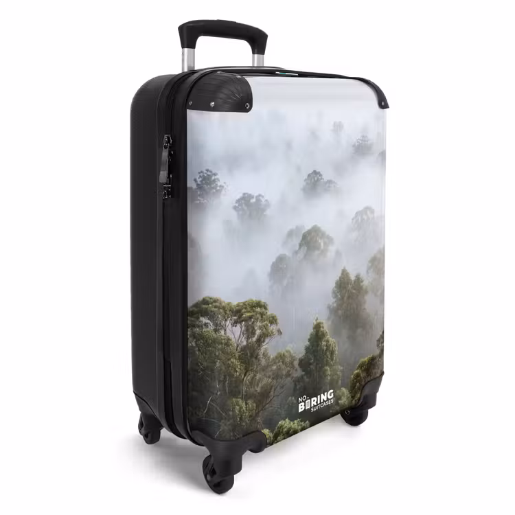 Koffer - Natuur - Mist - Bos - Ochtend - Goud — 4