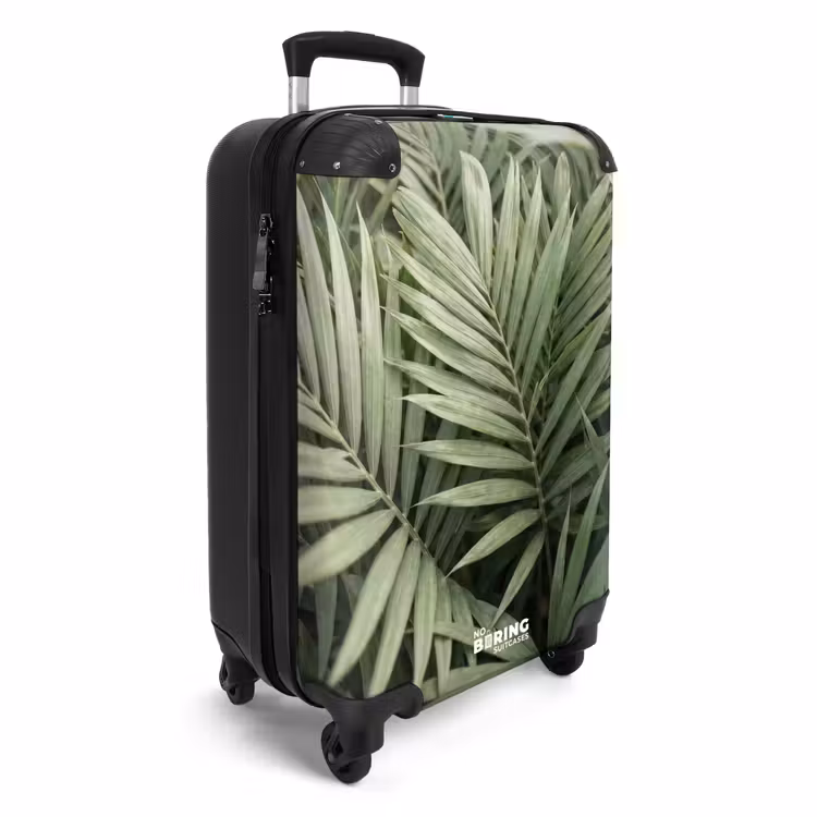 Koffer - Plant - Palmbladeren - Natuur - Groen — 4