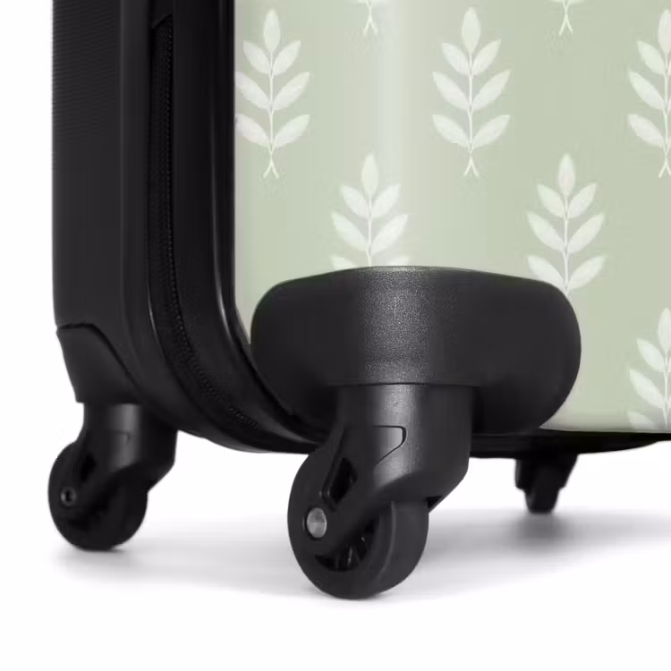 Koffer - Saliegroen - Botanisch - Takjes - Minimalistisch - Patroon — 6