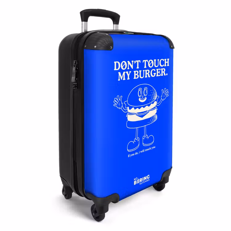 Koffer - Burger - Blauw - Wit — 4