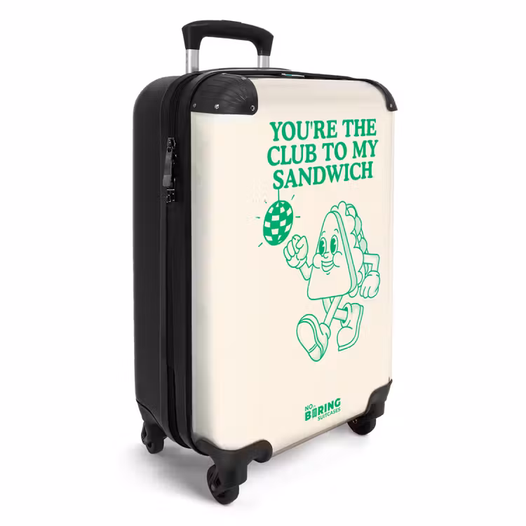 Koffer - Sandwich - Groen - Discobal — 4