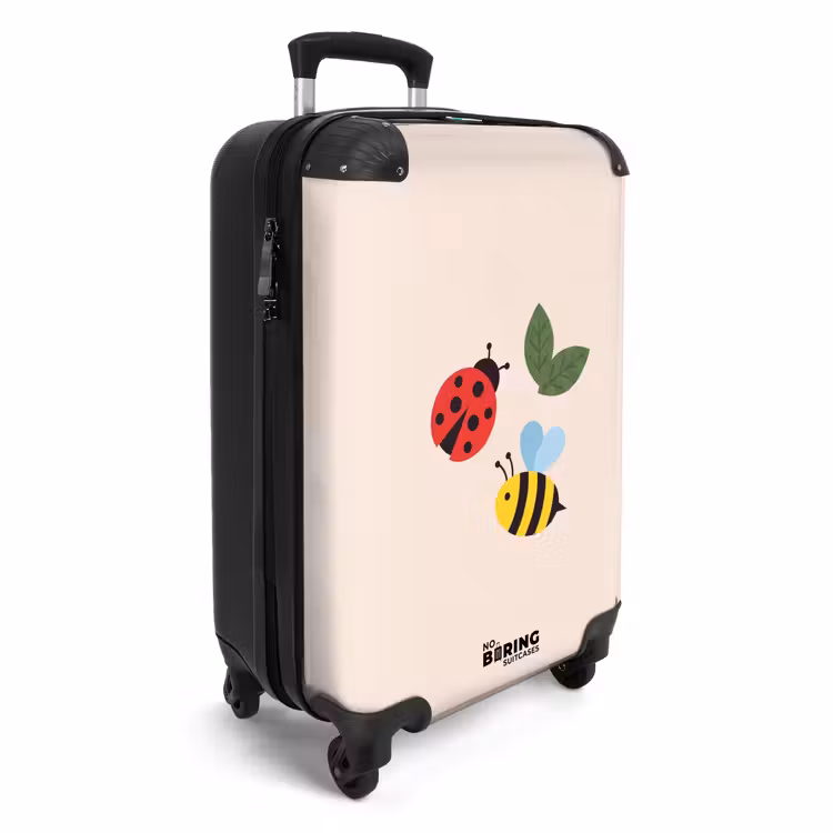Koffer - Insect - Blad - Natuur - Speels - Illustratie — 2