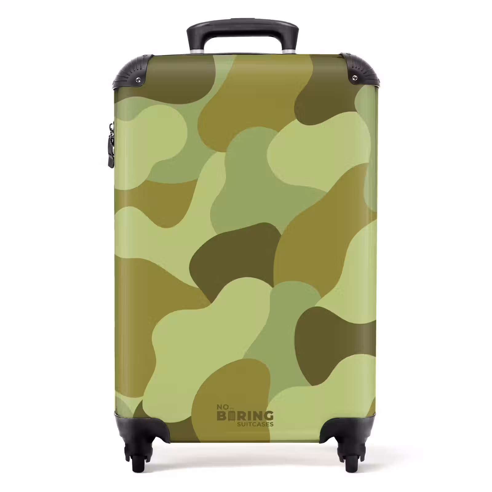 Koffer - Camouflage - Groen - Patroon — 1