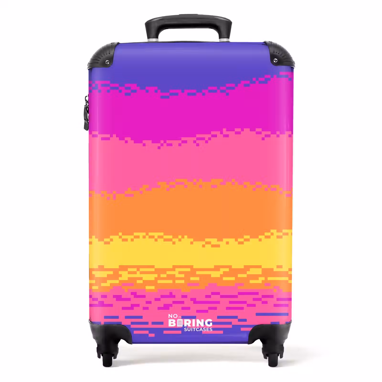 Koffer - Zonsondergang - Roze - Paars — 1