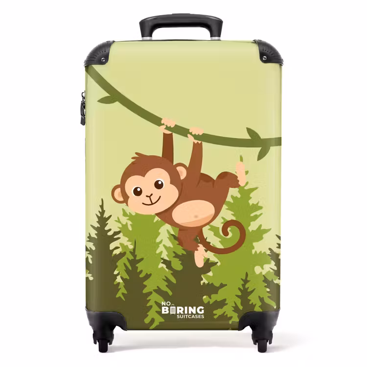 Koffer - Aap - Jungle - Groen — 1