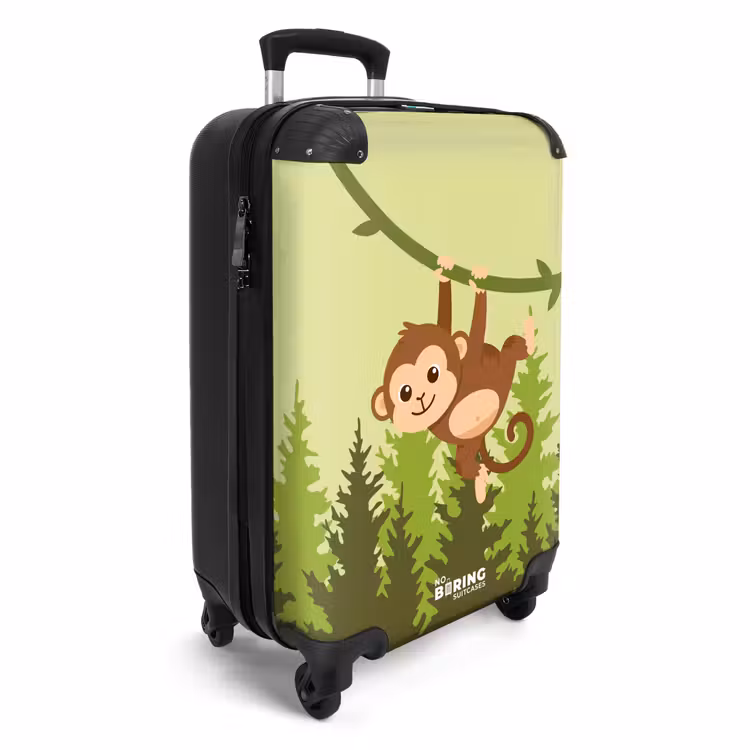 Koffer - Aap - Jungle - Groen — 2