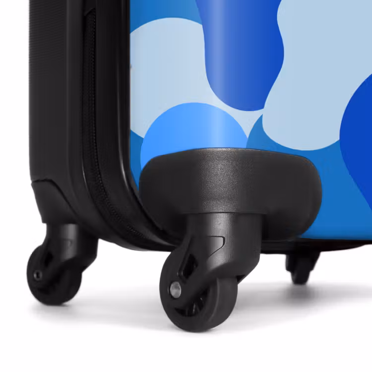 Koffer - Camouflage - Blauw - Patroon — 6