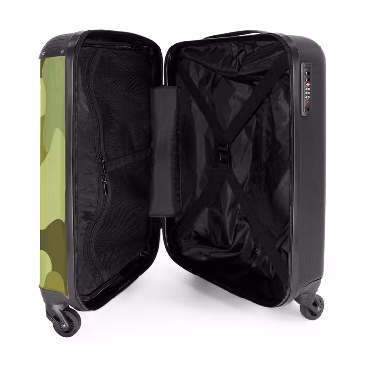 Koffer - Camouflage - Groen - Patroon — 4