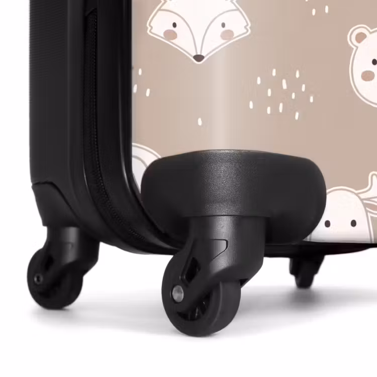 Koffer - Dieren - Patroon - Illustratie - Modern - Beige — 6