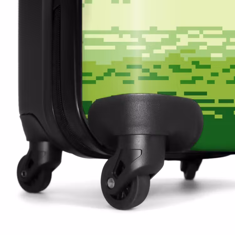 Koffer - Groen - Pixel - Horizontale strepen — 6