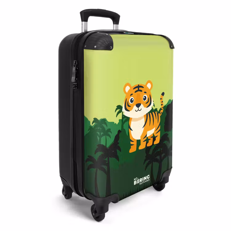 Koffer - Tijger - Jungle - Groen — 2