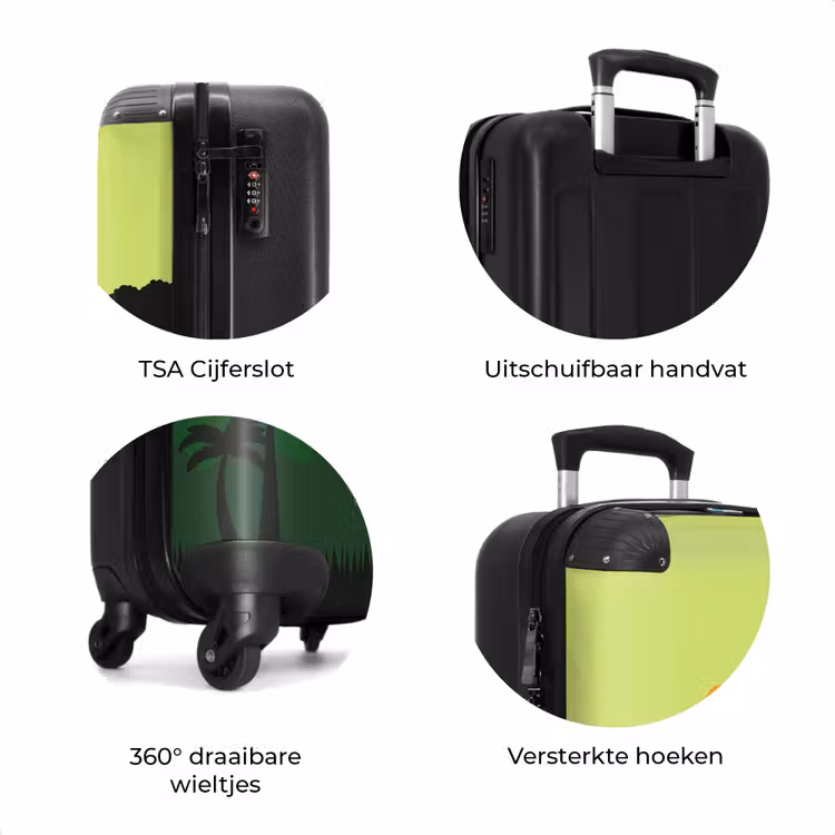 Koffer - Tijger - Jungle - Groen — 7