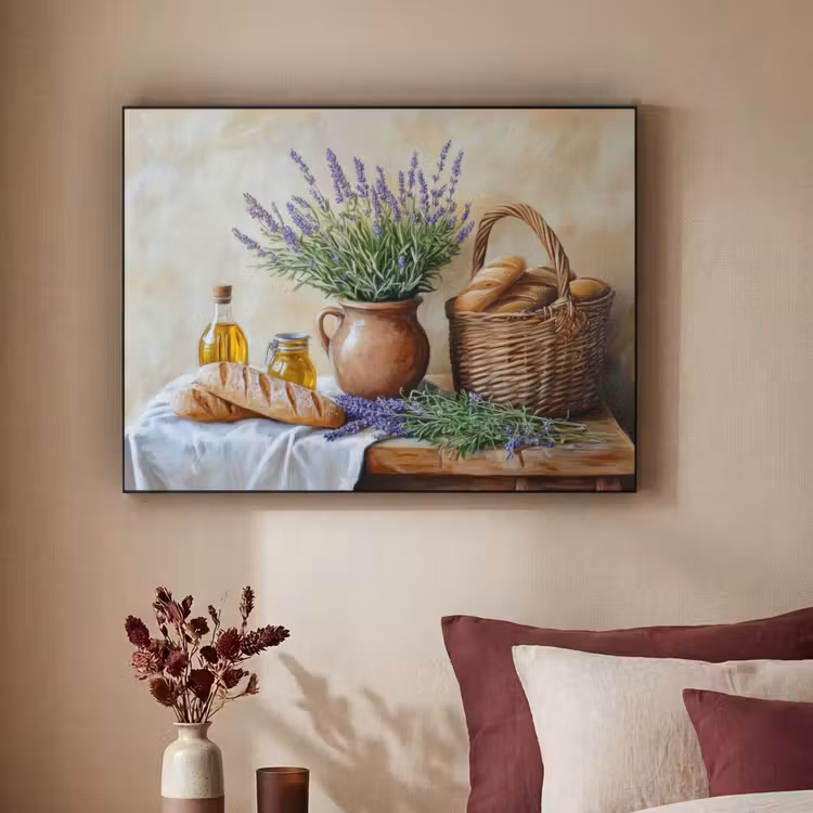Art Frame - Lavendel - Brood - Stilleven — 2