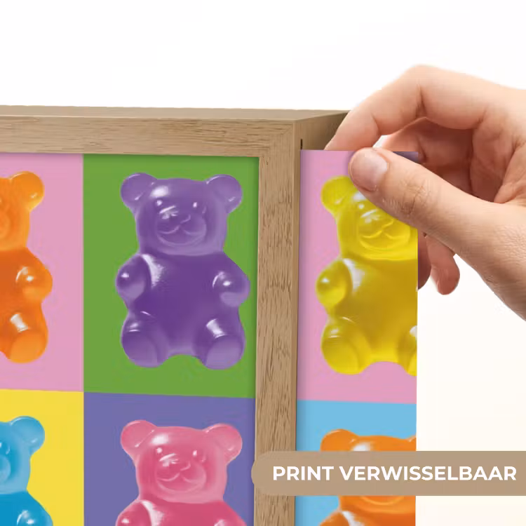 Lightbox - Wandlamp - Art- Snoep - Kleurrijk — 5