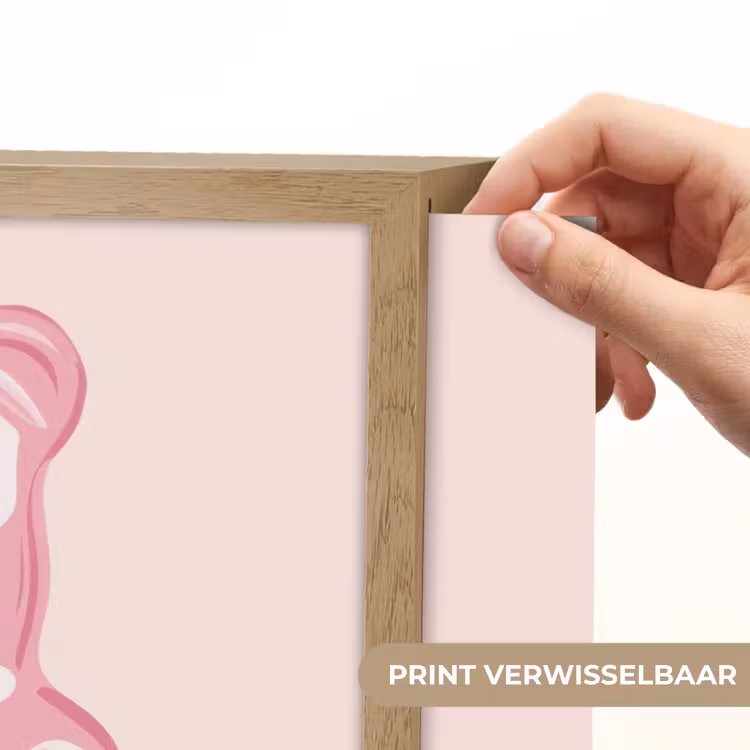 Lightbox - Wandlamp - Beer - Roze - Snoep — 5