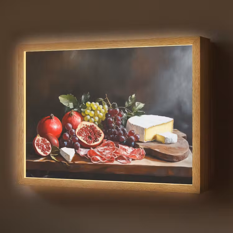 Lightbox - Wandlamp - Borrelplank - Stilleven - Vintage — 1