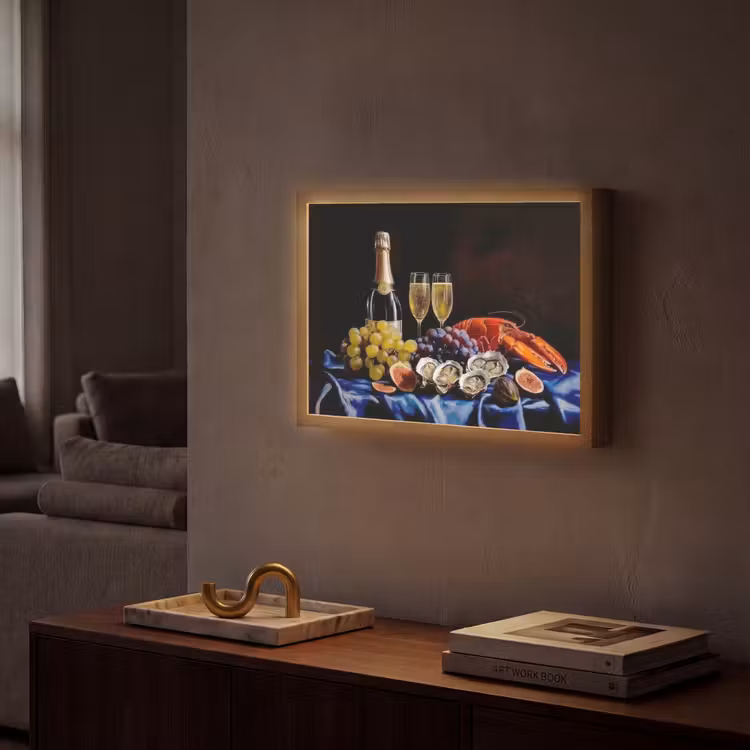 Lightbox - Wandlamp - Champagne - Luxe - Oesters — 2