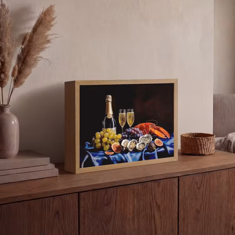 Lightbox - Wandlamp - Champagne - Luxe - Oesters — 4