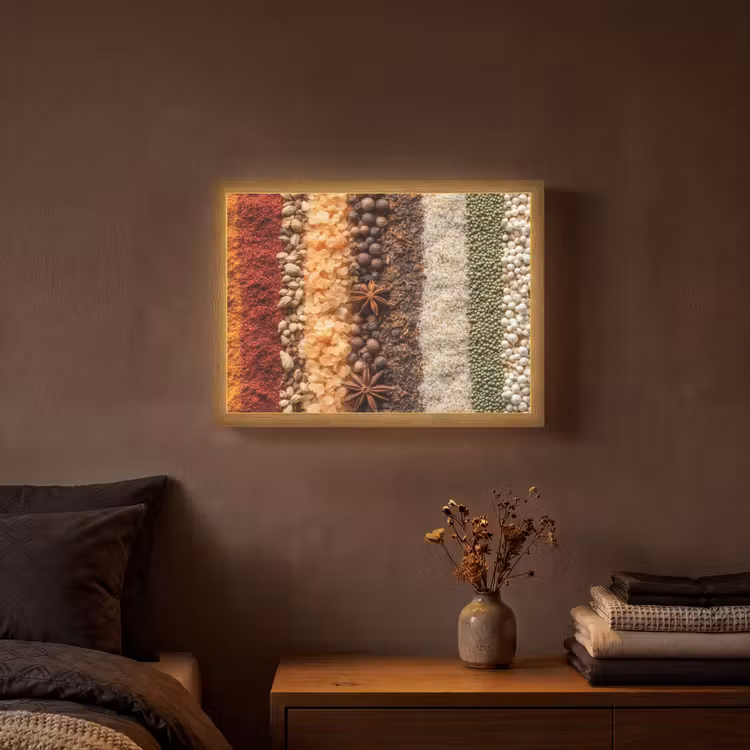 Lightbox - Wandlamp - Banen - Verticaal - Kruiden - Variatie — 3