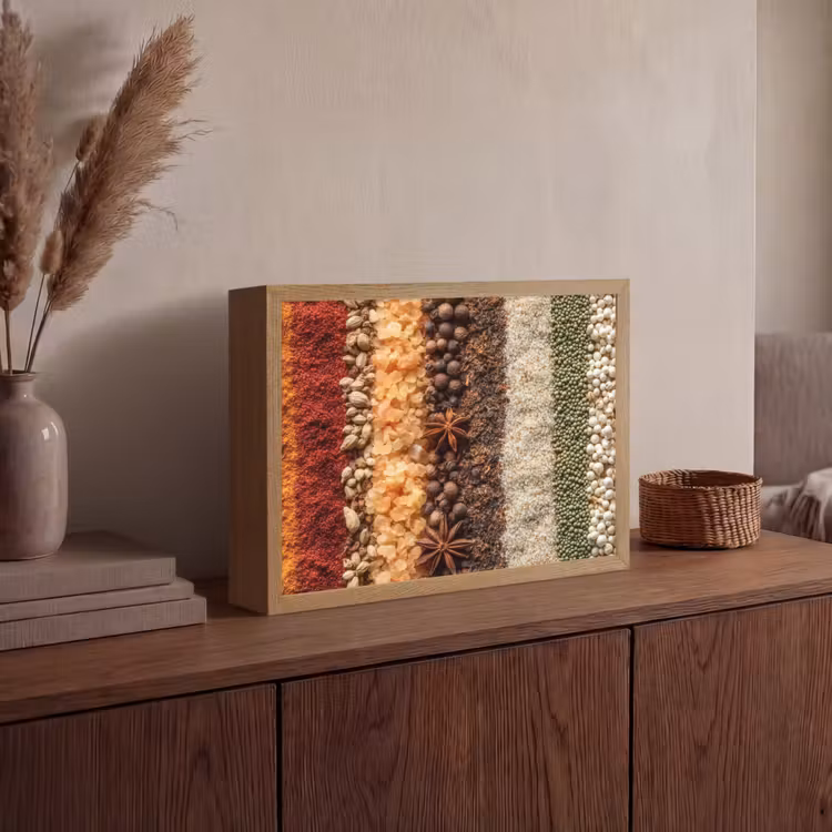 Lightbox - Wandlamp - Banen - Verticaal - Kruiden - Variatie — 4