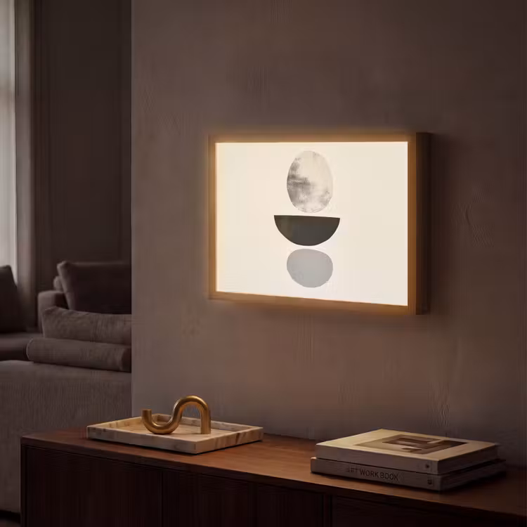 Lightbox - Wandlamp - Beige - Japandi - Wabi sabi — 2