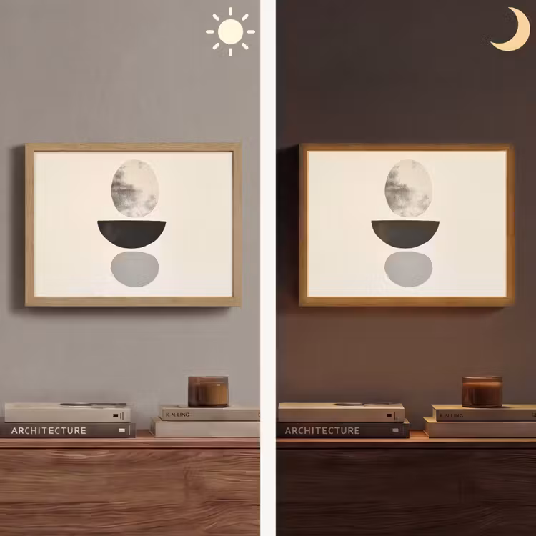 Lightbox - Wandlamp - Beige - Japandi - Wabi sabi — 6