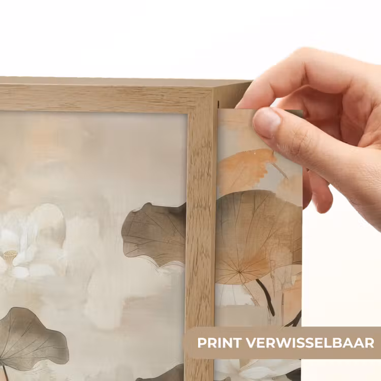 Lightbox - Wandlamp - Bloemen - Japandi - Wabi sabi — 5