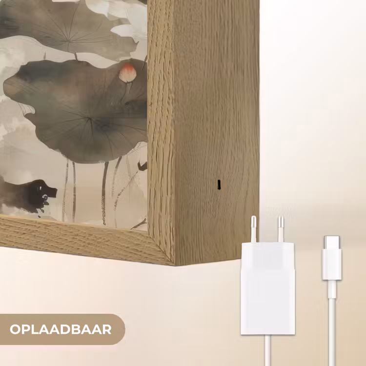 Lightbox - Wandlamp - Bloemen - Japandi - Wabi sabi — 7