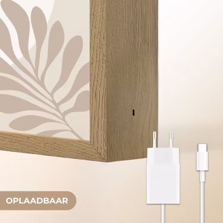 Lightbox - Wandlamp - Bloemen - Quote - Zomer - Beige — 6