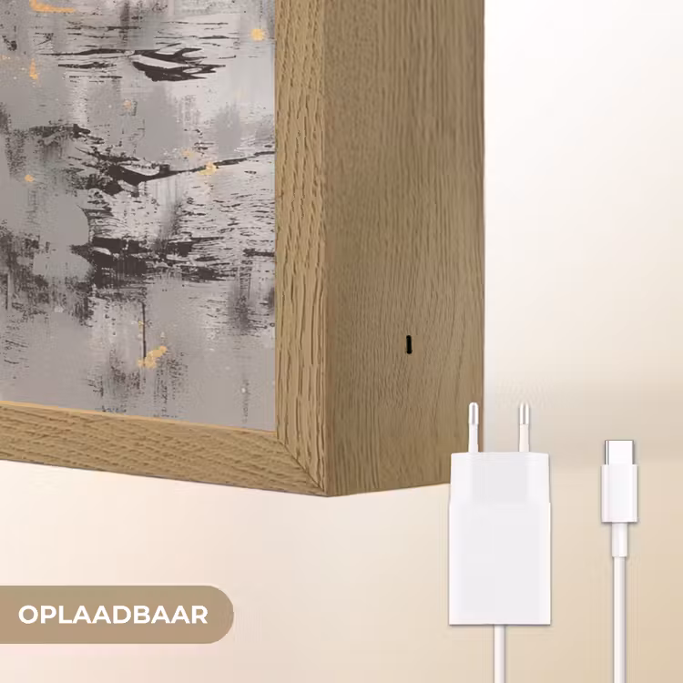 Lightbox - Wandlamp - Abstract - Hert - Gewei - Goud — 7