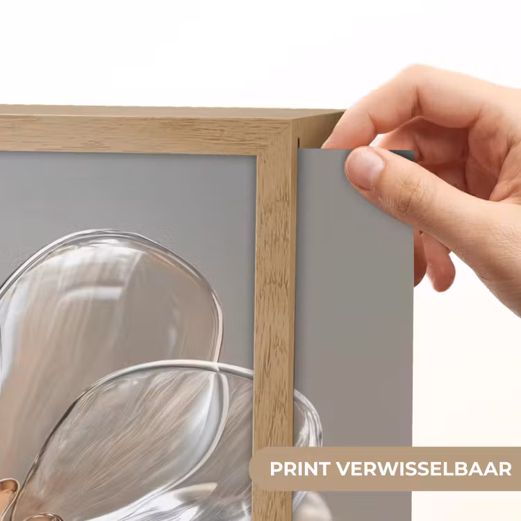 Lightbox - Wandlamp - Bloem - Glazen - Doorzichtig — 5